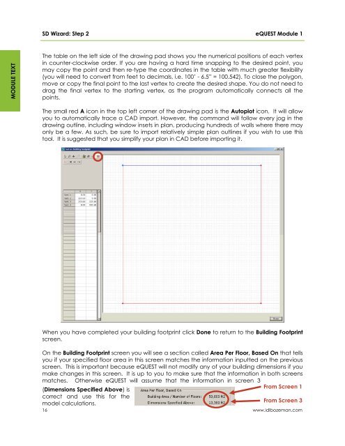 eQUEST Training Module 1