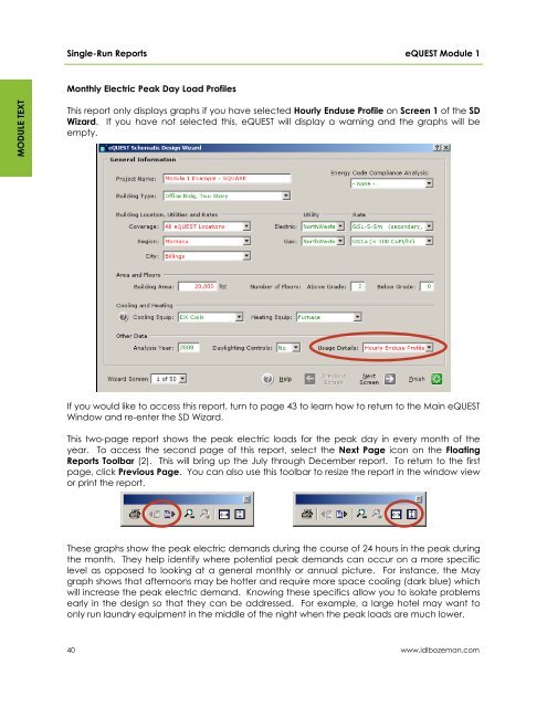 eQUEST Training Module 1