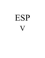 ESP V