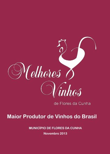 Maior Produtor de Vinhos do Brasil