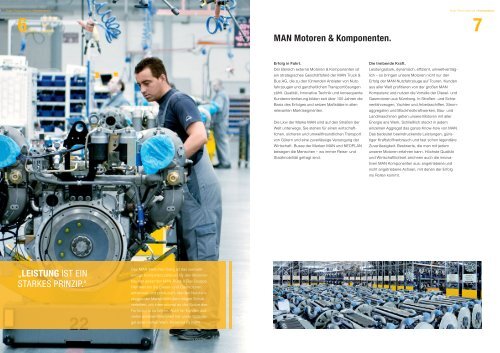 MAN Motoren & Komponenten Imagebroschüre (2 ... - MAN Engines