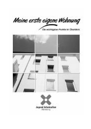 Meine erste eigene Wohnung als pdf - Jugend Information Nürnberg