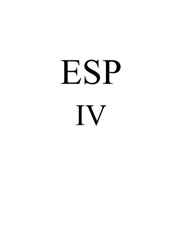 ESP IV