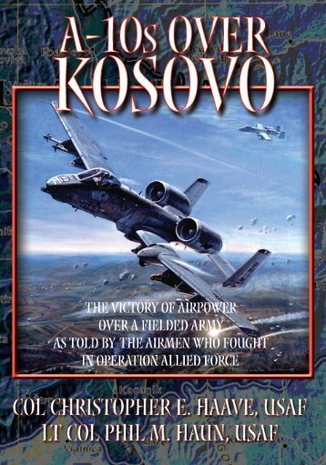 A-10s over Kosovo