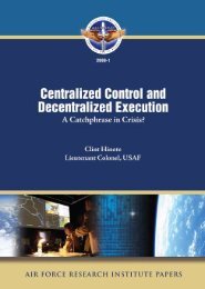 Centralized Control and Decentralized Execution