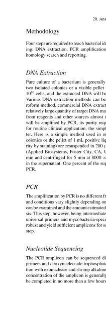 Advanced Techniques in Diagnostic Microbiology