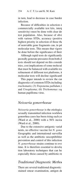 Advanced Techniques in Diagnostic Microbiology