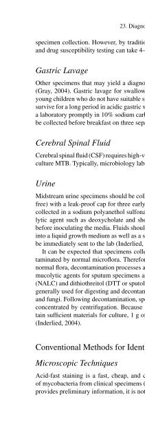 Advanced Techniques in Diagnostic Microbiology