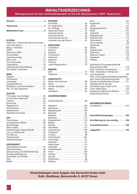 September 2012 - Katholische Erwachsenen- und Familienbildung ...