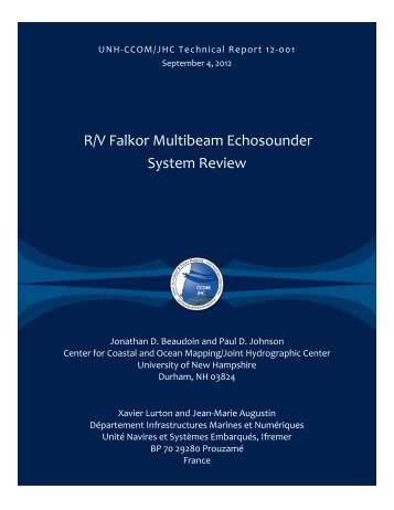 R/V Falkor Multibeam Echosounder System Review