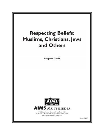 Respecting Beliefs Muslims Christians Jews and Others