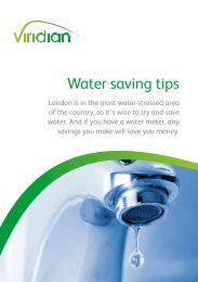 Water saving tips