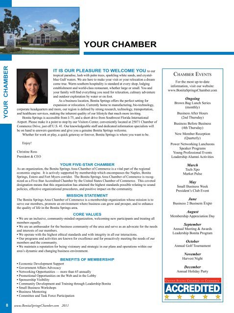 Visitors Guide & Professional Directory - Bonita Springs Chamber of ...