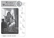 Gemeinden - Pastoralverbund Esloher Land
