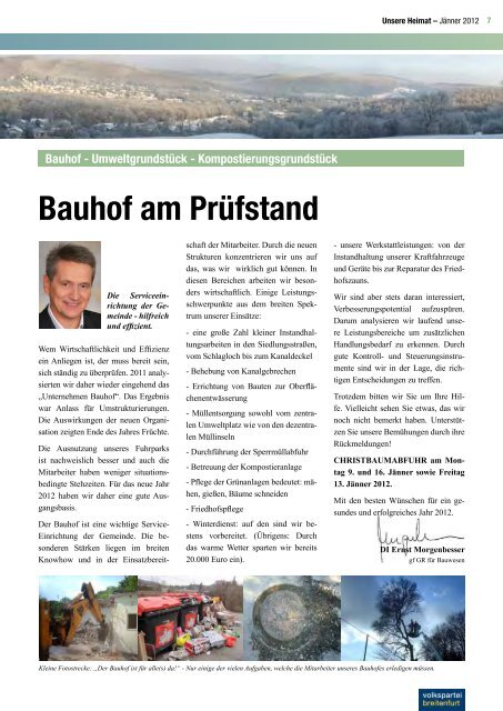 Budget 2012 - VP Breitenfurt