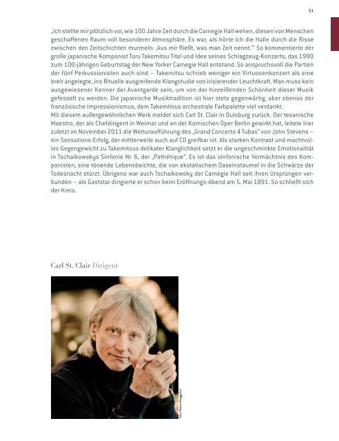 play! Das Jahresmagazin der Duisburger Philharmoniker 2012/2013