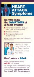 HEART ATTACK Symptoms