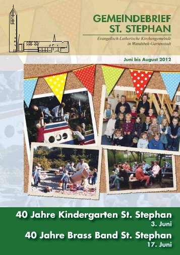 40 Jahre Kindergarten St. Stephan