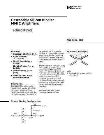 performance applications metallization