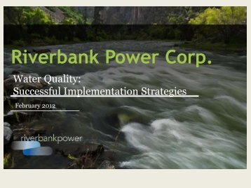 Riverbank Power Corp
