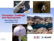 Corrosion Coatings and Hydropower