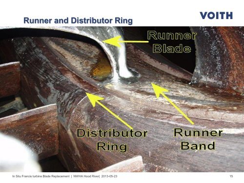 In Situ Francis Turbine Blade Replacement due to Gross Cavitation