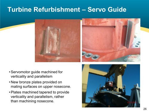 Turbine Refurbishment