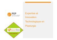 Expertise et Innovation Technologique en Plasturgie