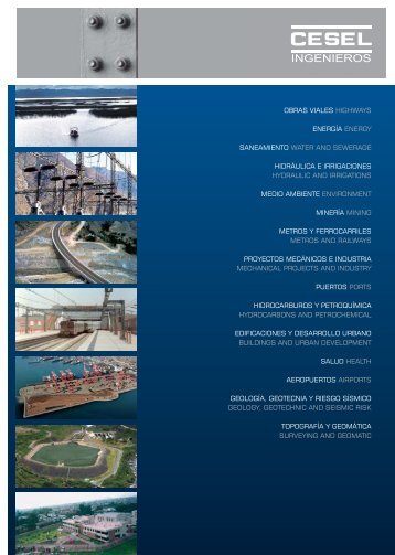 Brochure Institucional - CESEL Ingenieros