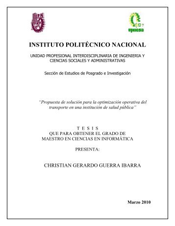 INSTITUTO POLITÉCNICO NACIONAL