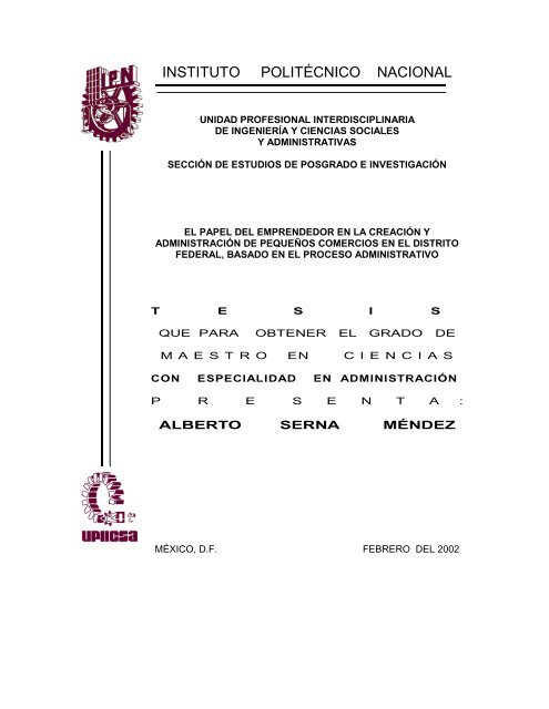 INSTITUTO POLITÉCNICO NACIONAL