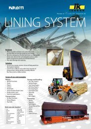 LINING SYSTEM