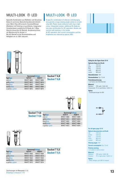 LED - Power auf Lampensockel LED - Power On Lamp Sockets