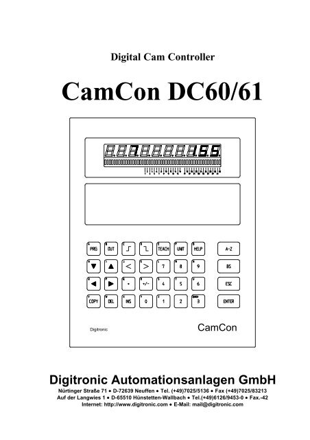 CamCon DC60/61
