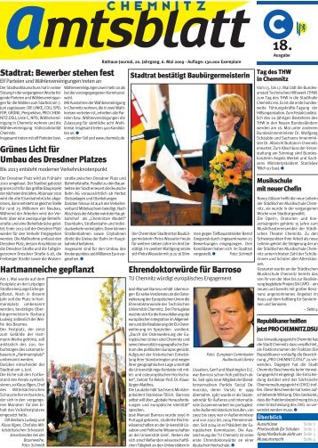 Öffentliche Ausschreibung - Chemnitz