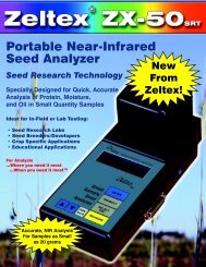 Portable Near-Infrared Seed Analyzer