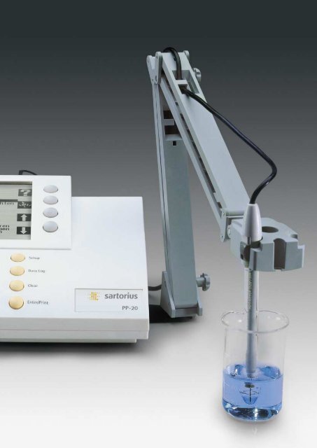 Perfect Electrochemical Analysis - Sartorius AG