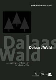 6752 · Telefon-Vorwahl: +43(0) - Dalaas und Wald am Arlberg