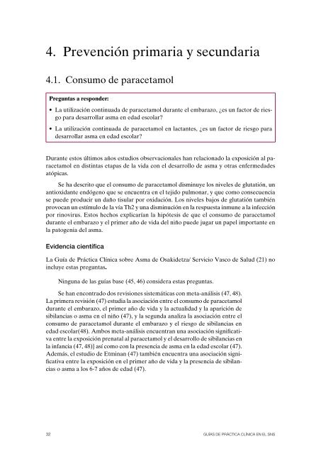 Guía de Práctica Clínica sobre Asma Infantil