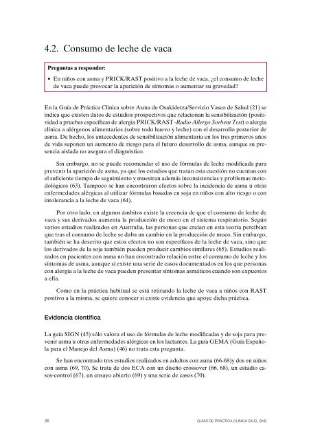 Guía de Práctica Clínica sobre Asma Infantil