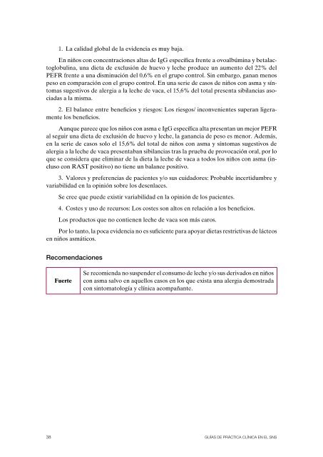 Guía de Práctica Clínica sobre Asma Infantil