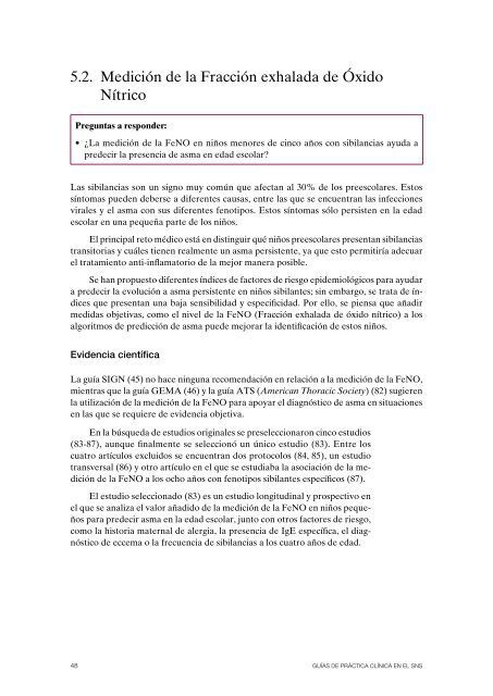 Guía de Práctica Clínica sobre Asma Infantil