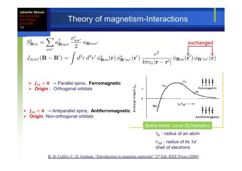 Quantum Magnetism and Quantum Entanglement