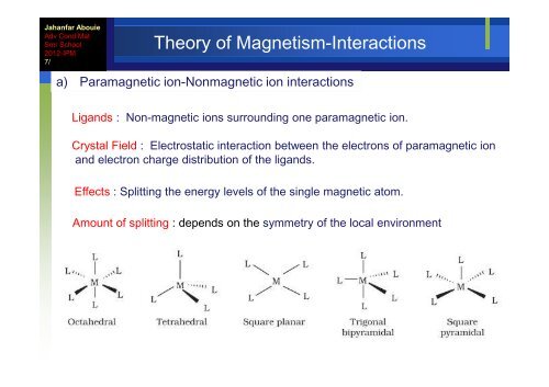 Quantum Magnetism and Quantum Entanglement