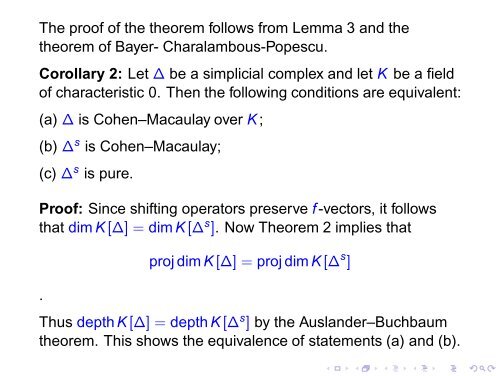 Generic Initial Ideals Lecture 5