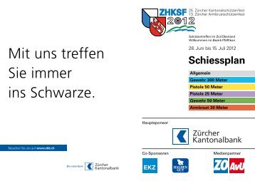 Schiessplan - ZHKSF-2012