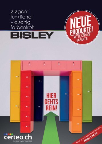 Bisley Neue Produkte