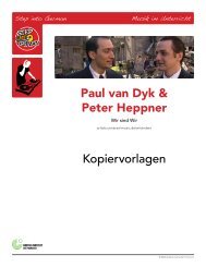 Paul van Dyk & Peter Heppner Kopiervorlagen