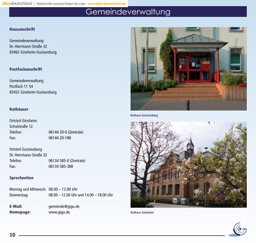 Bürgerinformation Gemeinde Ginsheim-Gustavsburg - kwg-gigu.de