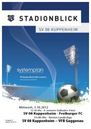 Ausgabe 4 - SV 08 Kuppenheim